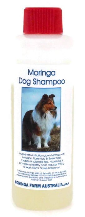AUSTRALIAN Moringa DOG (Pet) CONCENTRATED SHAMPOO 235ml