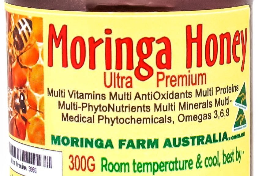 AUSTRALIAN Moringa HONEY 300G ULTRA Premium
