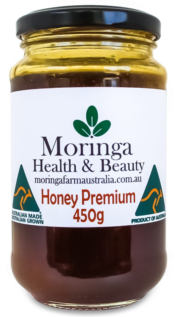 AUSTRALIAN Moringa HONEY 450G Premium. Not Vegan, Made To Order