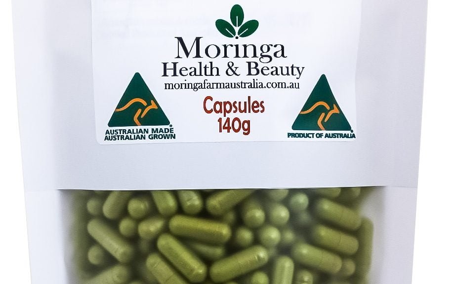 Australian Moringa capsules 140G