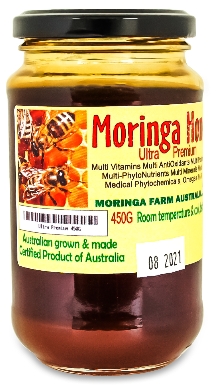 AUSTRALIAN Moringa HONEY 450G ULTRA Premium. Made To Order