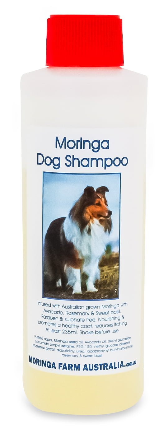 AUSTRALIAN Moringa DOG (Pet) CONCENTRATED SHAMPOO 235ml
