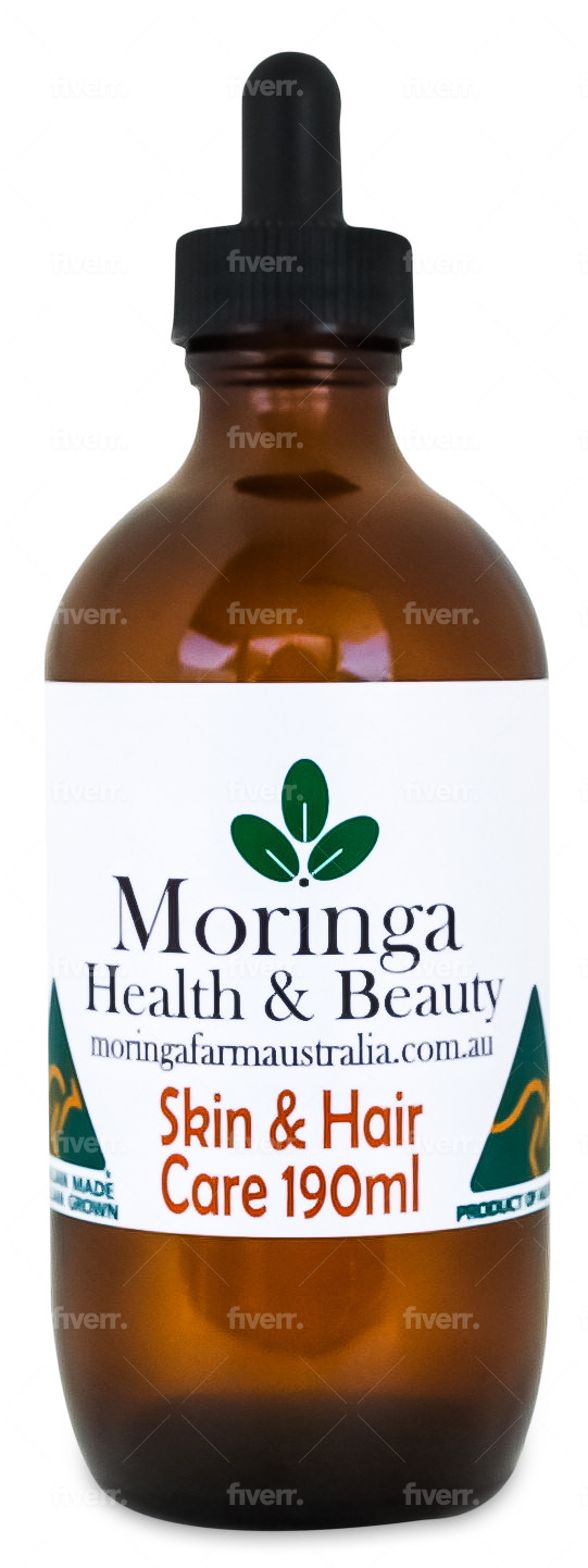 AUSTRALIAN Moringa SKIN CARE Hair Care 190ml - Pure Moringa seed oil