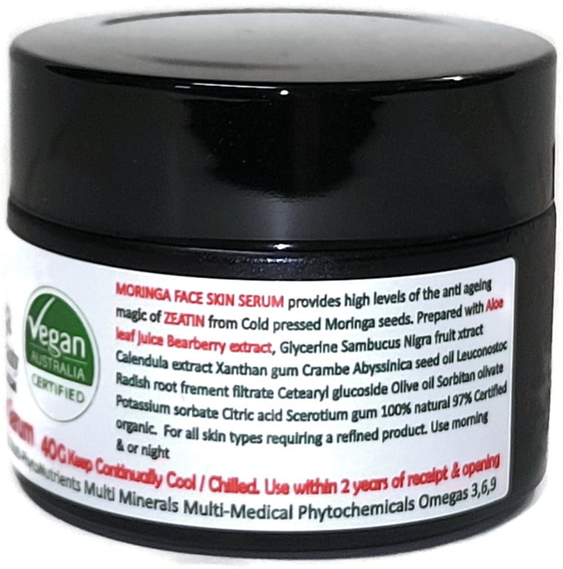 AUSTRALIAN Moringa FACIAL SERUM - Anti-Oxidant intensive 40G