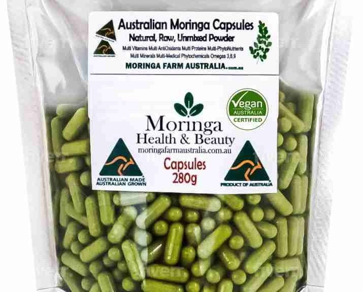 Australian Moringa capsules 280G