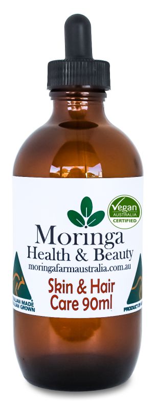AUSTRALIAN Moringa SKIN CARE Hair Care 90ml - Pure Moringa seed oil