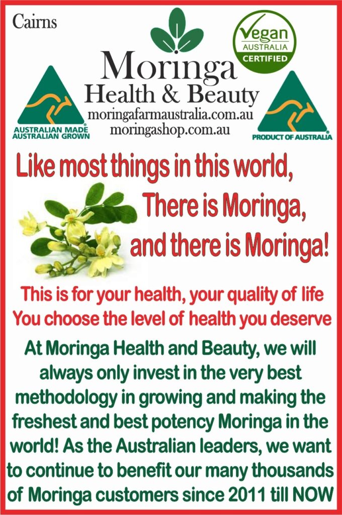 There is Moringa, and there is Moringa