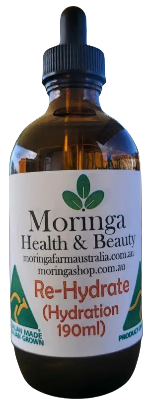 Australian Moringa Botanical Raw Material (Liquid Extract) – 190ml For Electrolytes