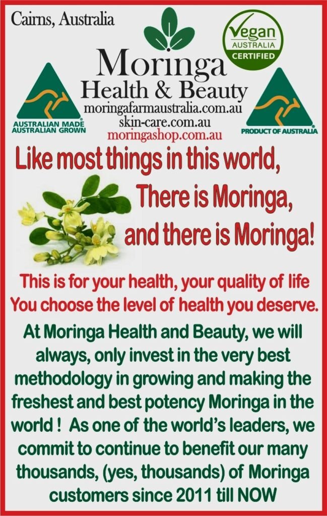 There is Moringa, and there is Moringa