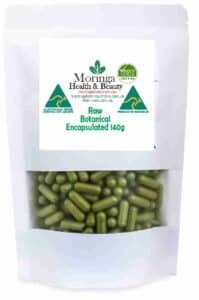 Australian Moringa Botanical Material – Encapsulated Form (140g | 265–300 units) Raw agricultural product with traditional use