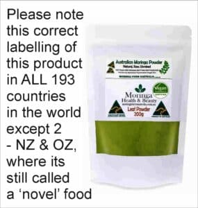 Australian Moringa Botanical Raw Material (Powdered Form) – 200g. Non-food agricultural product with traditional use